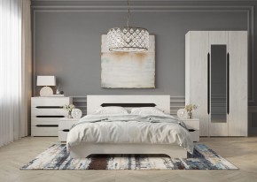 Комод Вега 800 (Крафт белый - Венге) в Кургане - kurgan.mebel24.online | фото 3