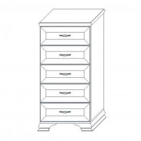 Комод высокий Сиена в Кургане - kurgan.mebel24.online | фото 3