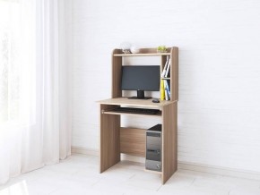 Компьютерный стол Грета-1 ясень шимо/дуб сонома в Кургане - kurgan.mebel24.online | фото