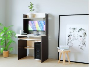 Компьютерный стол КЛ №5.5 (Венге/Дуб молочный) в Кургане - kurgan.mebel24.online | фото