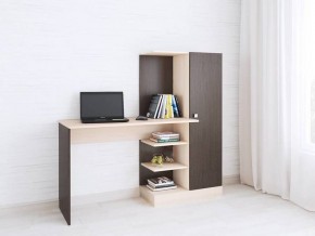Компьютерный стол Квартет-6 венге/дуб молочный в Кургане - kurgan.mebel24.online | фото