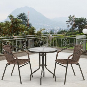 Комплект мебели Асоль-7 TLH-037B/TLH-060 brown-2pcs в Кургане - kurgan.mebel24.online | фото 2