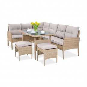 Комплект плетеной мебели AFM-107B Beige (3 кор.) в Кургане - kurgan.mebel24.online | фото 3