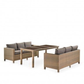 Комплект плетеной мебели T365/S65B-W65 Light Brown в Кургане - kurgan.mebel24.online | фото 1