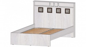 КОСТА-РИКА Кровать 1200 с основанием (анкор светлый) в Кургане - kurgan.mebel24.online | фото