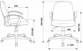 Кресло компьютерное CH-808-LOW/#B в Кургане - kurgan.mebel24.online | фото 3