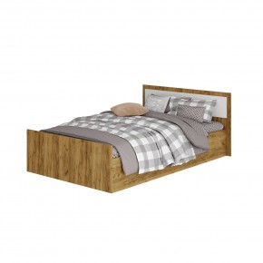 Кровать 1,2 Евро LIGHT КР-06 (крафт/белый) *без основания в Кургане - kurgan.mebel24.online | фото