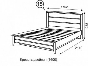 Кровать 1600 с ПМ София 15 в Кургане - kurgan.mebel24.online | фото 3