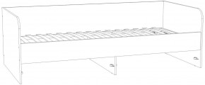 Кровать 900х2000 "Банни" НМ 041.38 с основанием (Макарун) в Кургане - kurgan.mebel24.online | фото 4
