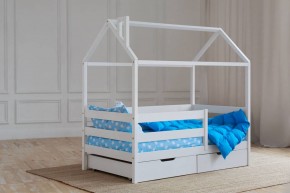 Кровать-домик 80*190 Белый в Кургане - kurgan.mebel24.online | фото 5