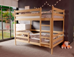Кровать двухъярусная без крыши 80*160 без покраски в Кургане - kurgan.mebel24.online | фото 2