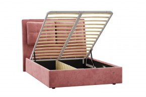 Кровать Ester 1400 с основанием и ПМ (Ультра коралл) Модель 311 в Кургане - kurgan.mebel24.online | фото 2