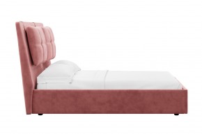 Кровать Ester 1400 с основанием и ПМ (Ультра коралл) Модель 311 в Кургане - kurgan.mebel24.online | фото 3