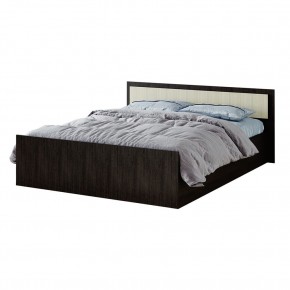Кровать Фиеста 1600 LIGHT + Проложки LIGHT 1600 ДСП (Венге/Лоредо) в Кургане - kurgan.mebel24.online | фото 1