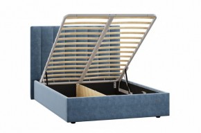 Кровать Ingrid 1400 с основанием и ПМ (Галакси лайт 22) Модель 312 в Кургане - kurgan.mebel24.online | фото 2