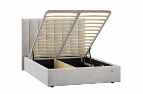 Кровать Ingrid 1400 с основанием и ПМ (Ультра Смог) Модель 312 в Кургане - kurgan.mebel24.online | фото 2