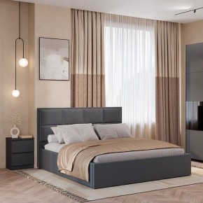 Кровать Линда КР-16 (Графит) 1600 в Кургане - kurgan.mebel24.online | фото 2
