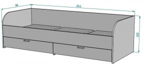 Кровать Ольга L54 (800*2000) в Кургане - kurgan.mebel24.online | фото 2