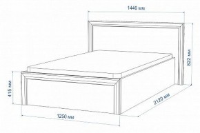 Кровать полутораспальная Нобиле Кр-120 в Кургане - kurgan.mebel24.online | фото 3