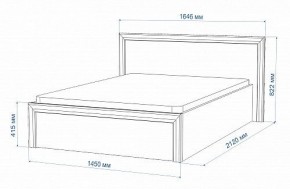 Кровать полутораспальная Нобиле Кр-140 в Кургане - kurgan.mebel24.online | фото 2