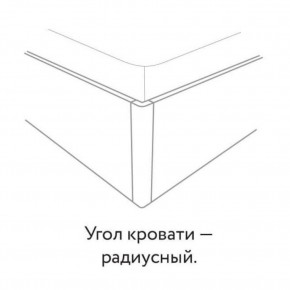 Кровать "СА-25" Александрия БЕЗ основания (МДФ/ткань) 1200х2000 в Кургане - kurgan.mebel24.online | фото 3