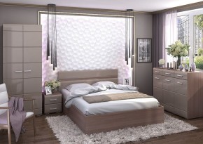Кровать Вегас 1,4м Шимо темный в Кургане - kurgan.mebel24.online | фото 2