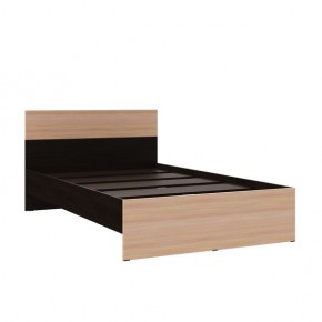 Кровать Юнона 1.2 Венге/Дуб молочный в Кургане - kurgan.mebel24.online | фото