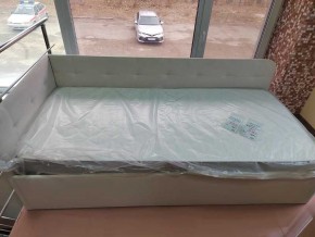 Кровать Зарина угловая Newtone light beige угол левый в Кургане - kurgan.mebel24.online | фото 1