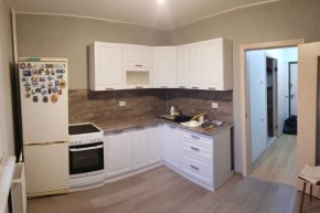 Кухня модульная Луксор бирюза-кремовый в Кургане - kurgan.mebel24.online | фото 4