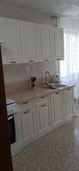 Кухня модульная Луксор бирюза-кремовый в Кургане - kurgan.mebel24.online | фото 8
