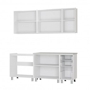Кухня Рио 2.0 (Белый/F02) в Кургане - kurgan.mebel24.online | фото 2