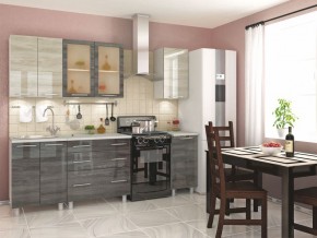 Кухня Танго модульная дуб шале светлый-серебро в Кургане - kurgan.mebel24.online | фото 1