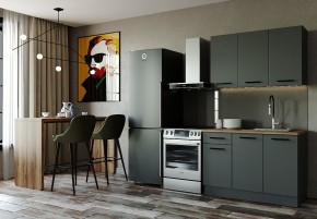Кухонный гарнитур Антрацит 1200 (Стол. 26мм) в Кургане - kurgan.mebel24.online | фото