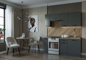 Кухонный гарнитур Антрацит 1800 (Стол. 38мм) в Кургане - kurgan.mebel24.online | фото
