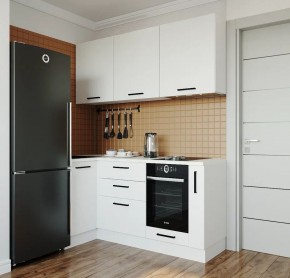 Кухонный гарнитур Белый Глянец 1000*1800 (Стол. 38мм) в Кургане - kurgan.mebel24.online | фото