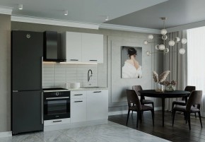 Кухонный гарнитур Белый Глянец 1600 (Стол. 38мм) в Кургане - kurgan.mebel24.online | фото
