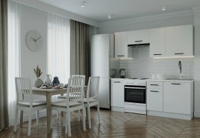 Кухонный гарнитур Белый Глянец 2000 (Стол. 26мм) в Кургане - kurgan.mebel24.online | фото 1
