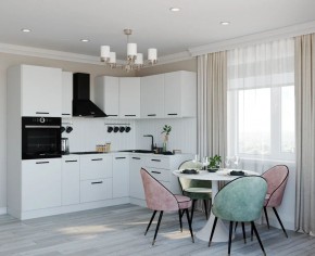 Кухонный гарнитур Белый Глянец 2400*1600 (Стол. 26мм) в Кургане - kurgan.mebel24.online | фото
