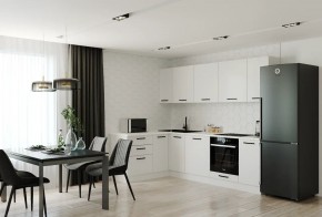 Кухонный гарнитур Белый Глянец 2600*1600 (Стол. 38мм) в Кургане - kurgan.mebel24.online | фото 1