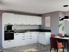 Кухонный гарнитур Белый Глянец 3200*1400 (Стол. 38мм) в Кургане - kurgan.mebel24.online | фото