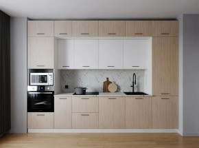 Кухонный гарнитур Демо 3400 (Стол. 38мм) в Кургане - kurgan.mebel24.online | фото 1