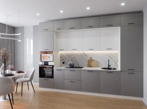 Кухонный гарнитур Элеганция  3400 (Стол. 38мм) в Кургане - kurgan.mebel24.online | фото 1