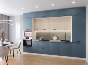 Кухонный гарнитур Фьюжн 3400 (Стол. 38мм) в Кургане - kurgan.mebel24.online | фото