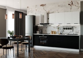 Кухонный гарнитур Графика 2800 (Стол. 26мм) в Кургане - kurgan.mebel24.online | фото