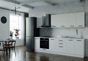 Кухонный гарнитур Жемчуг 2800 (Стол. 38мм) в Кургане - kurgan.mebel24.online | фото
