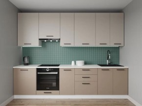 Кухонный гарнитур Каппучино 3000 h950 (Стол. 38мм) в Кургане - kurgan.mebel24.online | фото