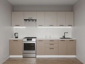 Кухонный гарнитур Каппучино 3000 (Стол. 26мм) в Кургане - kurgan.mebel24.online | фото