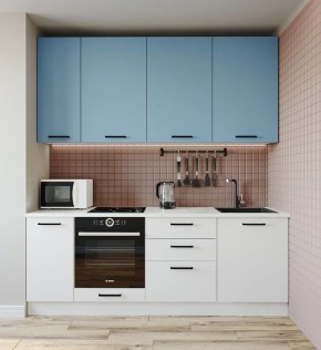 Кухонный гарнитур Капри 2200 h950 (Стол. 26мм) в Кургане - kurgan.mebel24.online | фото