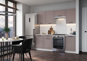 Кухонный гарнитур Кельн 2100 (софт карамель) в Кургане - kurgan.mebel24.online | фото
