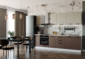 Кухонный гарнитур Латте 2800 (Стол. 38мм) в Кургане - kurgan.mebel24.online | фото